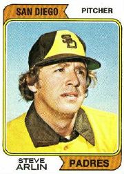 1974 Topps Baseball Cards      406     Steve Arlin